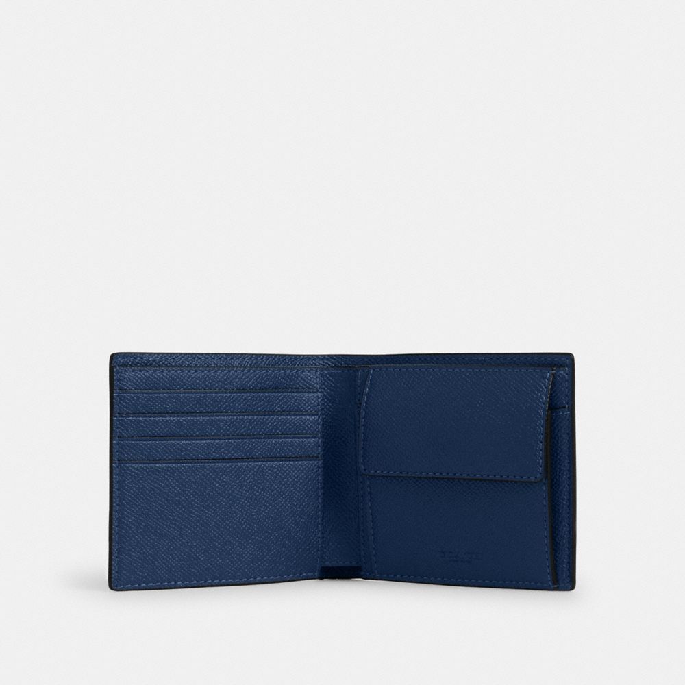 COACH®,コイン ウォレット,ミニ財布(二つ折り&三つ折り),ﾃﾞｨｰﾌﾟﾌﾞﾙｰ