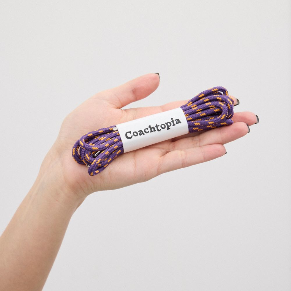 COACH®,Polyester,Orange Multi,Front View