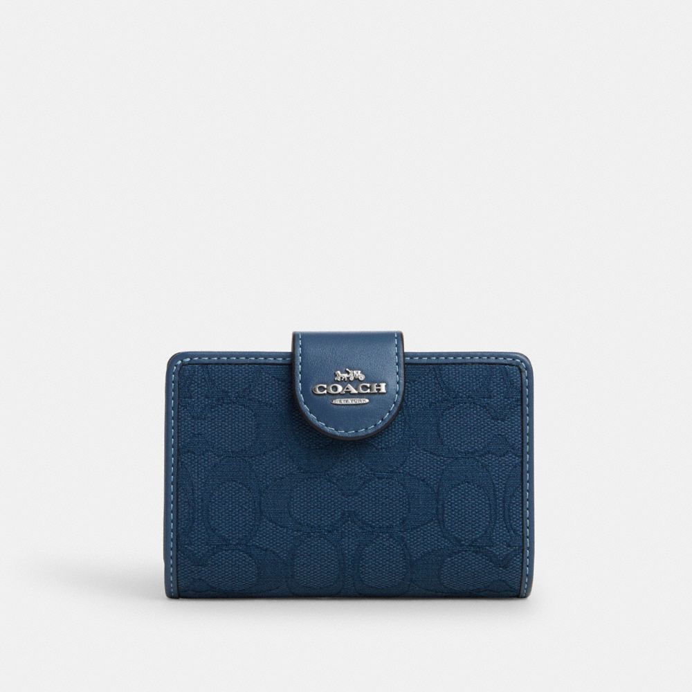 Deals on Women s Blue Wallets Coach Outlet