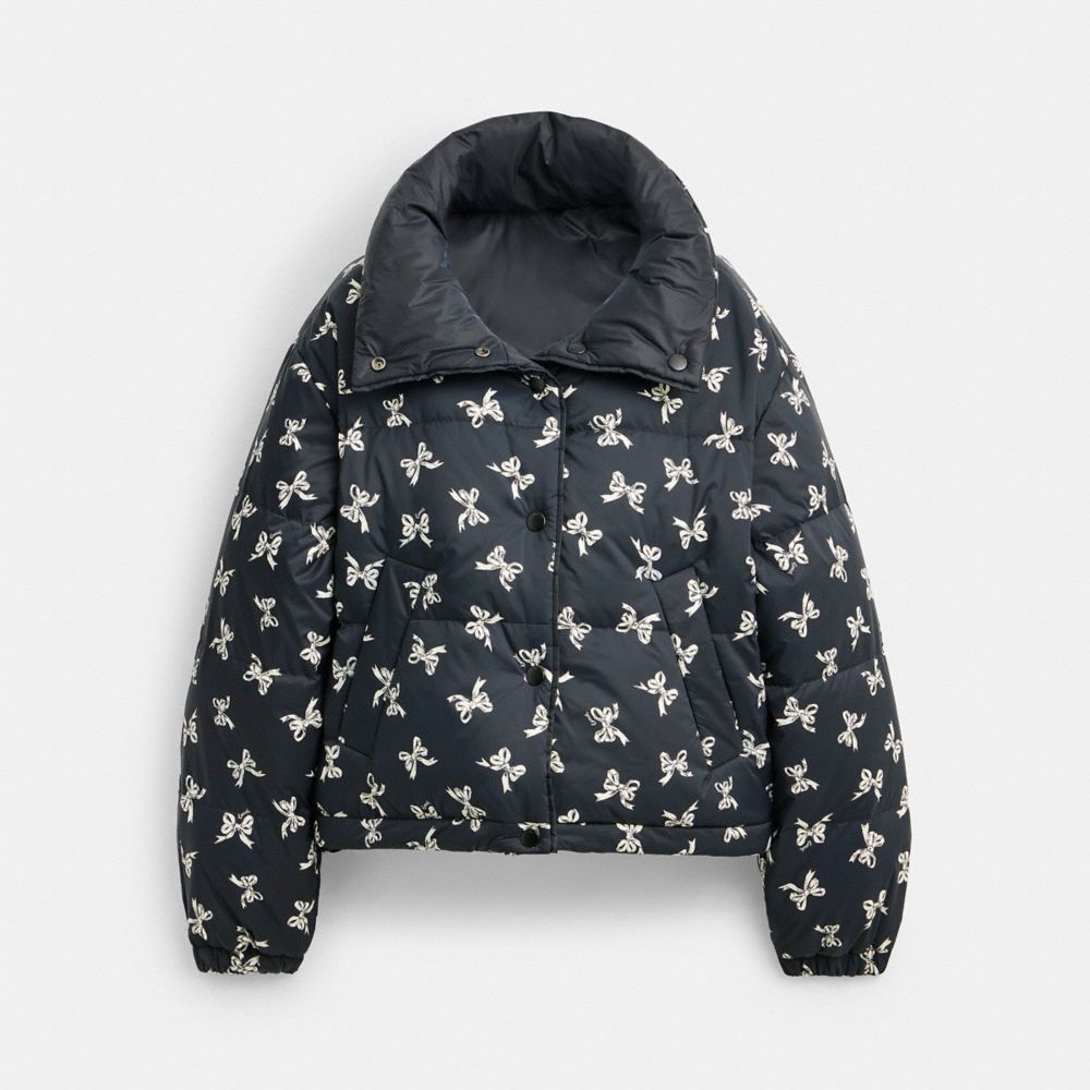 Coach puffer jacket women's online