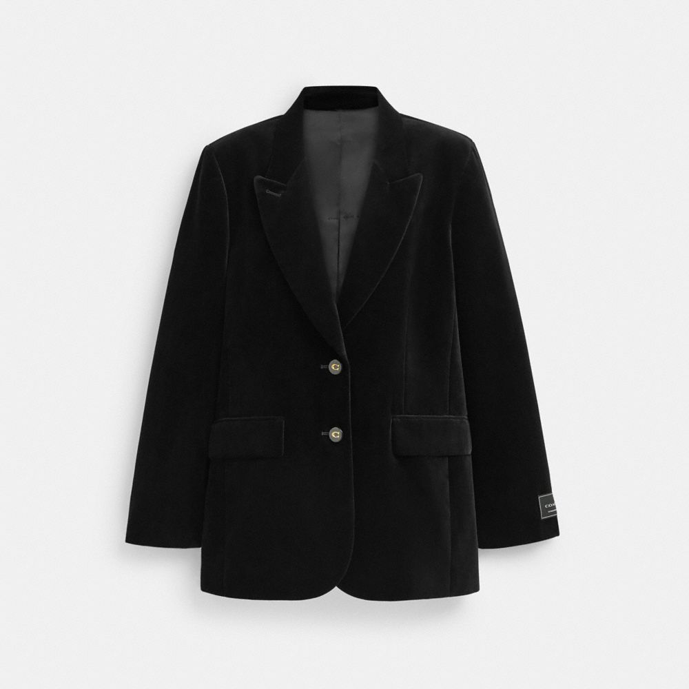 COACH Velvet Blazer