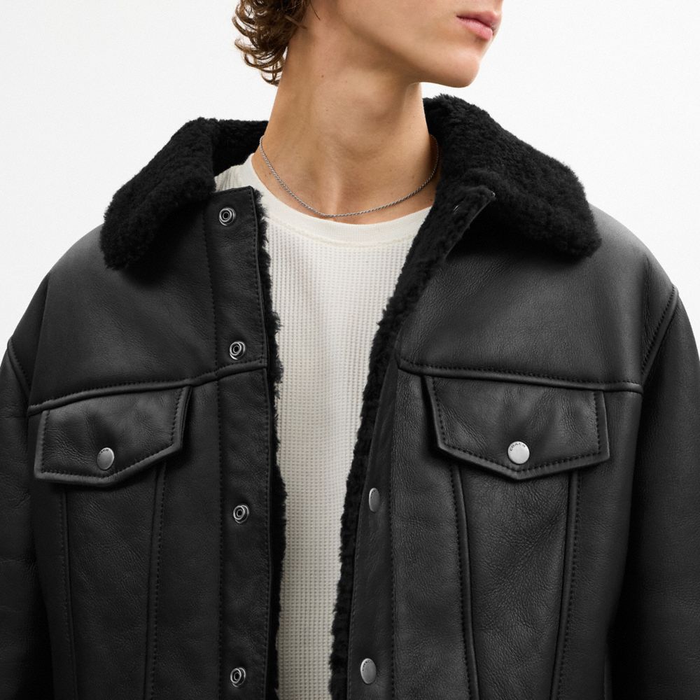 Shearling Trucker Jacket