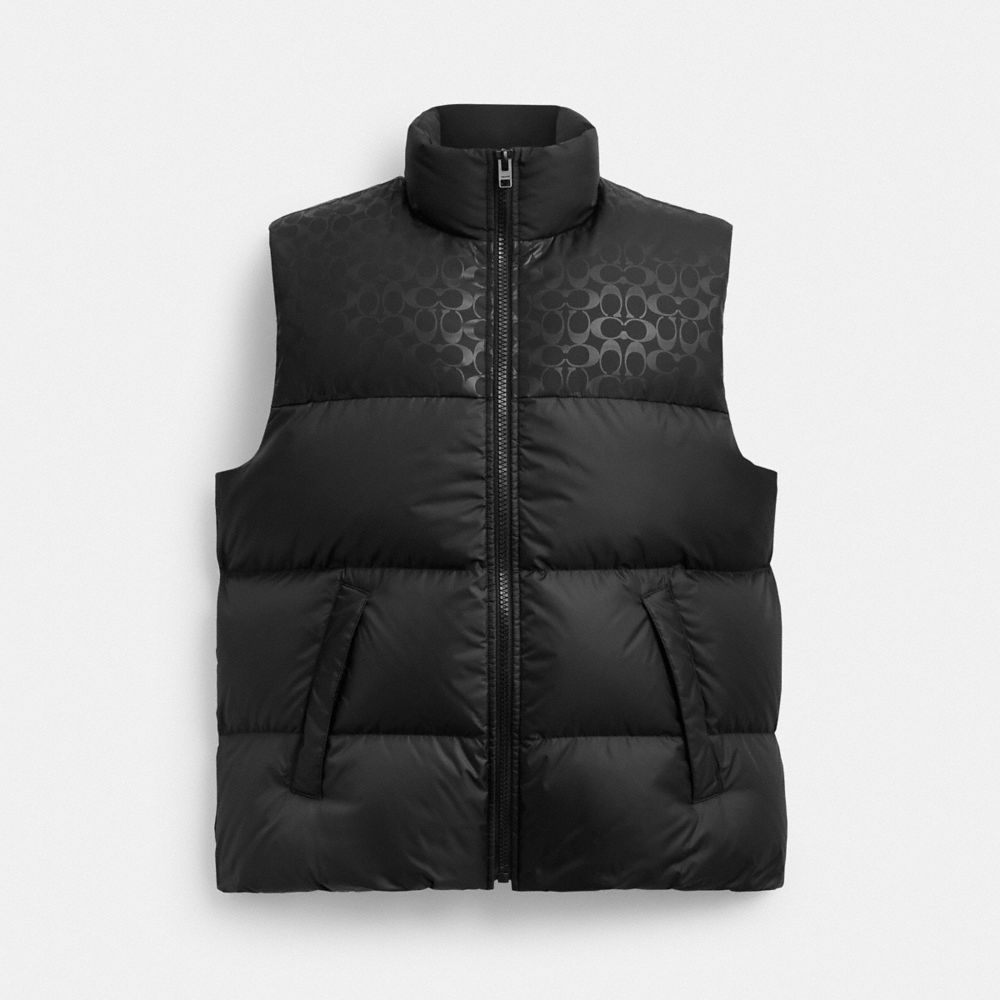 Coach down vest on sale