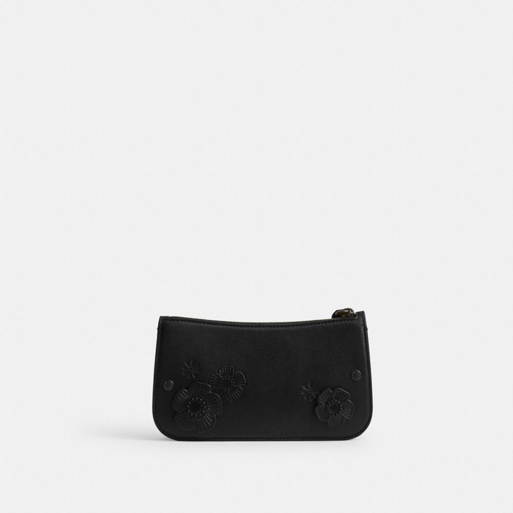 COACH®,Penn Shoulder Bag With Tea Rose,,Back View