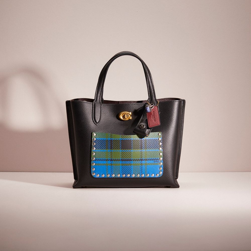 Coach Willow Tote Bag Black