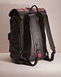 COACH®,UPCRAFTED BLEECKER BACKPACK,Pebble Leather,Cozy Up,Black Copper/Black,Angle View