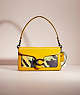 COACH®,UPCRAFTED TABBY SHOULDER BAG 26,Polished Pebble Leather,Cozy Up,Pewter/Yellow Gold,Front View