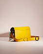 COACH®,UPCRAFTED TABBY SHOULDER BAG 26,Polished Pebble Leather,Cozy Up,Pewter/Yellow Gold,Angle View