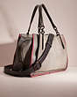 COACH®,UPCRAFTED DREAMER 36,Leather,Dark Gunmetal/Heather Grey,Angle View