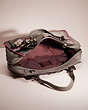 COACH®,UPCRAFTED DREAMER 36,Leather,Dark Gunmetal/Heather Grey,Inside View,Top View