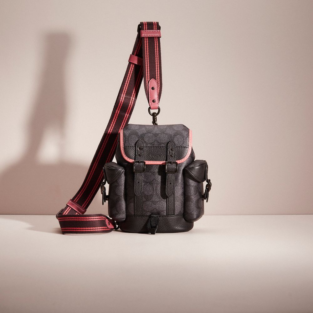 hitch backpack 13 in signature canvas