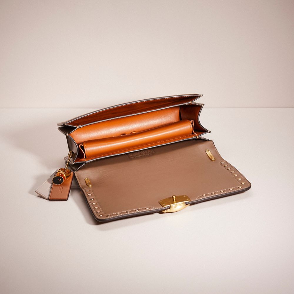 COACH®,Upcrafted Bandit Shoulder Bag,,Inside View,Top View