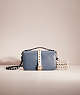 COACH®,UPCRAFTED BEA CROSSBODY,Calf Leather,Brass/Denim,Front View