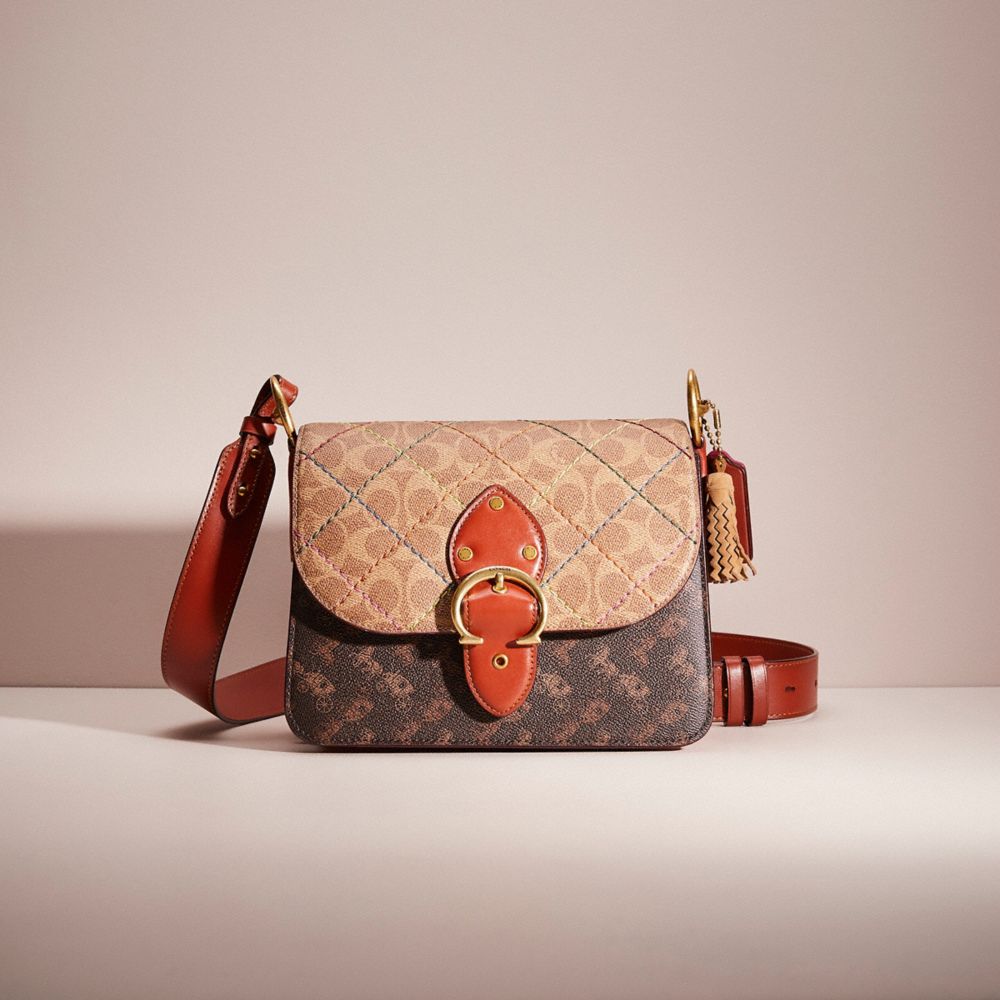 Coach Sydney Satchel in Signature Canvas with Strawberry Print