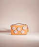 COACH®,UPCRAFTED BEA CROSSBODY,Calf Leather,Brass/Faded Orange,Front View