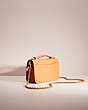 COACH®,UPCRAFTED BEA CROSSBODY,Calf Leather,Brass/Faded Orange,Angle View