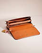 COACH®,UPCRAFTED BEA CROSSBODY,Calf Leather,Brass/Faded Orange,Inside View,Top View