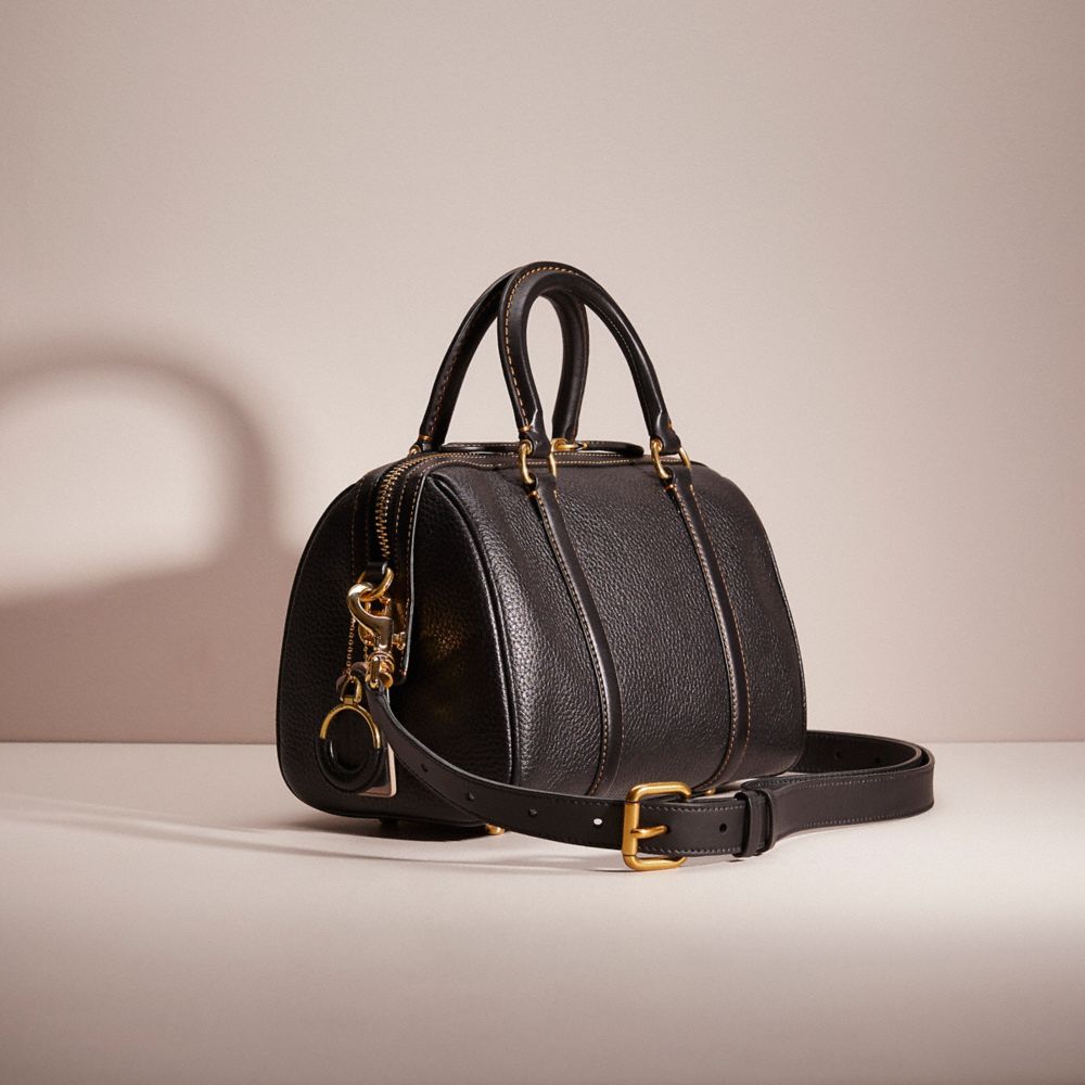 COACH®,Upcrafted Ruby Satchel 25,,Angle View