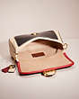 COACH®,UPCRAFTED SOFT TABBY SHOULDER BAG,Leather,Cozy Up,Brass/Ivory,Inside View,Top View