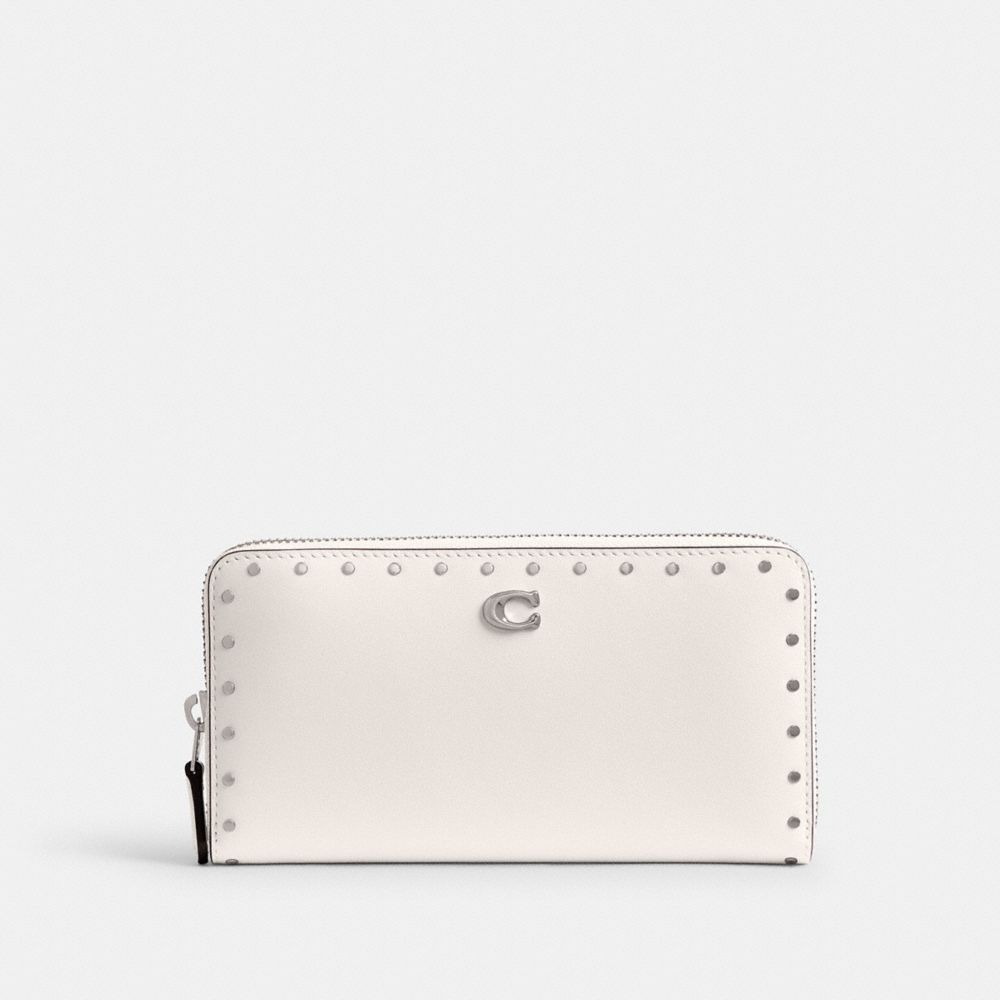 Coach silver wallet sale