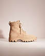 COACH®,RESTORED CITYSOLE BOOT,Suede,Oat,Front View