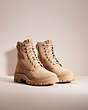 COACH®,RESTORED CITYSOLE BOOT,Suede,Oat,Angle View