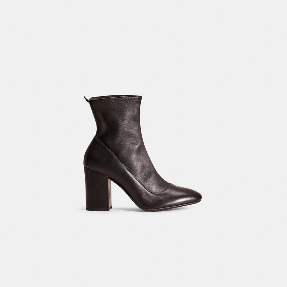 Coach black outlet ankle boots