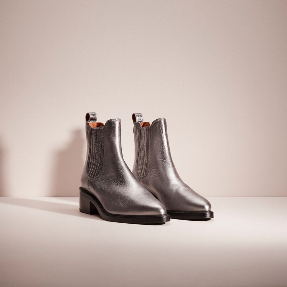 Coach bowery chelsea boot hot sale black