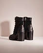 COACH®,RESTORED HEDY BOOTIE,Leather,Black,Back View
