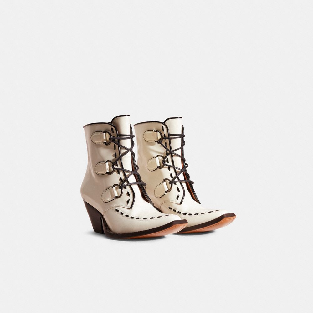 Coach lucy lace up on sale boot