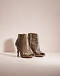 COACH®,RESTORED REMI BOOTIE IN SNAKESKIN,Snakeskin Leather,Tan,Angle View