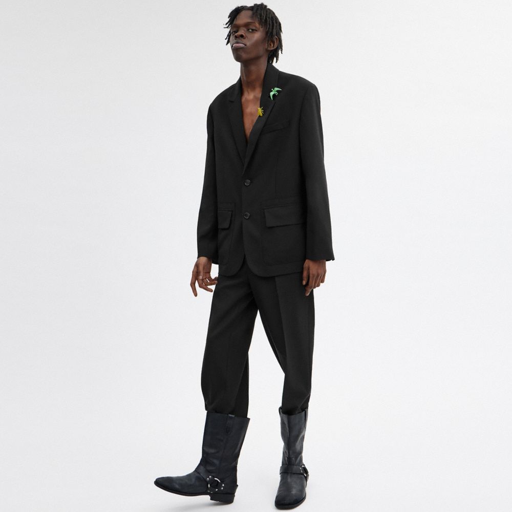 COACH®,TAILORING BLAZER,Black,Scale View