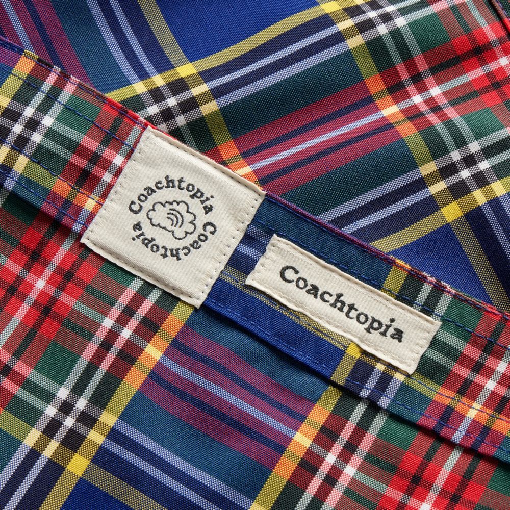 Coach Topia Loop Mini Skirt With Plaid Pattern In Plaid