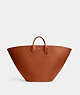 COACH®,LARGE BASKET TOTE,Brass/Burnished Amber,Front View