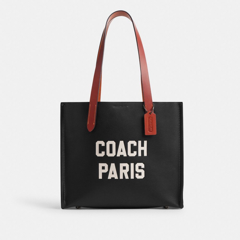 Shop Coach Relay Tote Bag Mit Detail Aus Signature-canvas In Misc