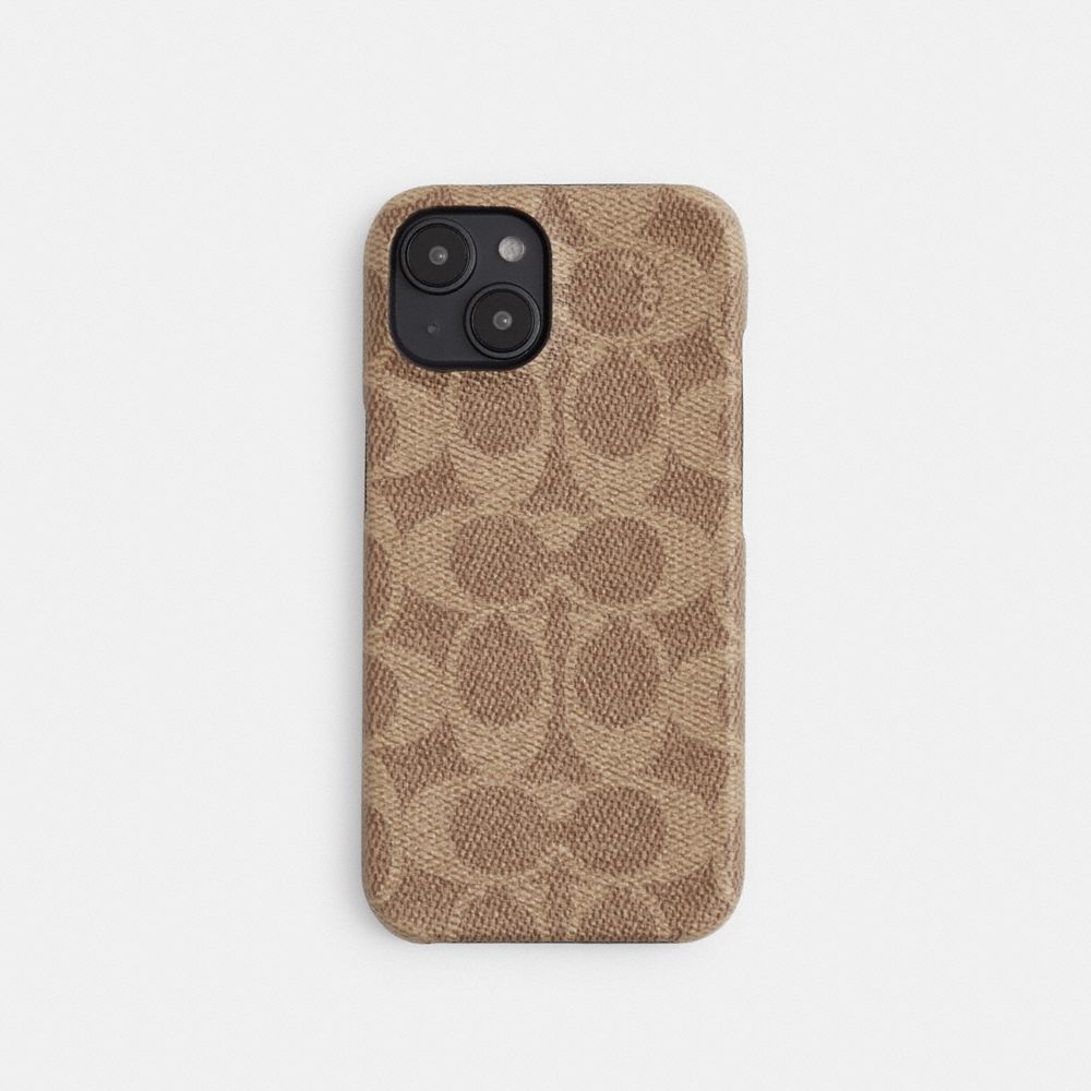 Iphone 15 Plus Case In Signature Canvas