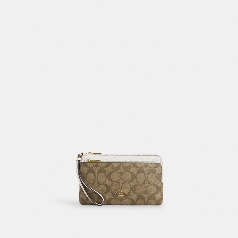 Beige wristlet hotsell