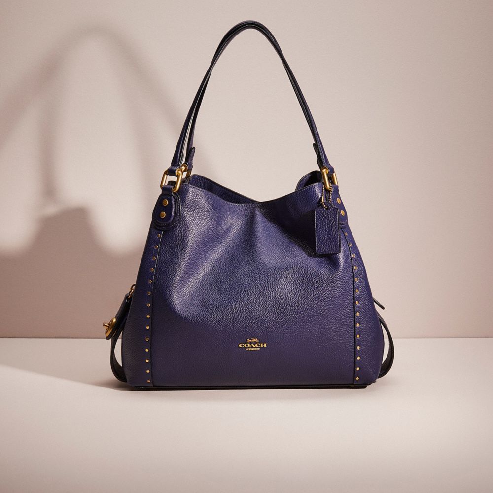 Coach hot sale edie denim