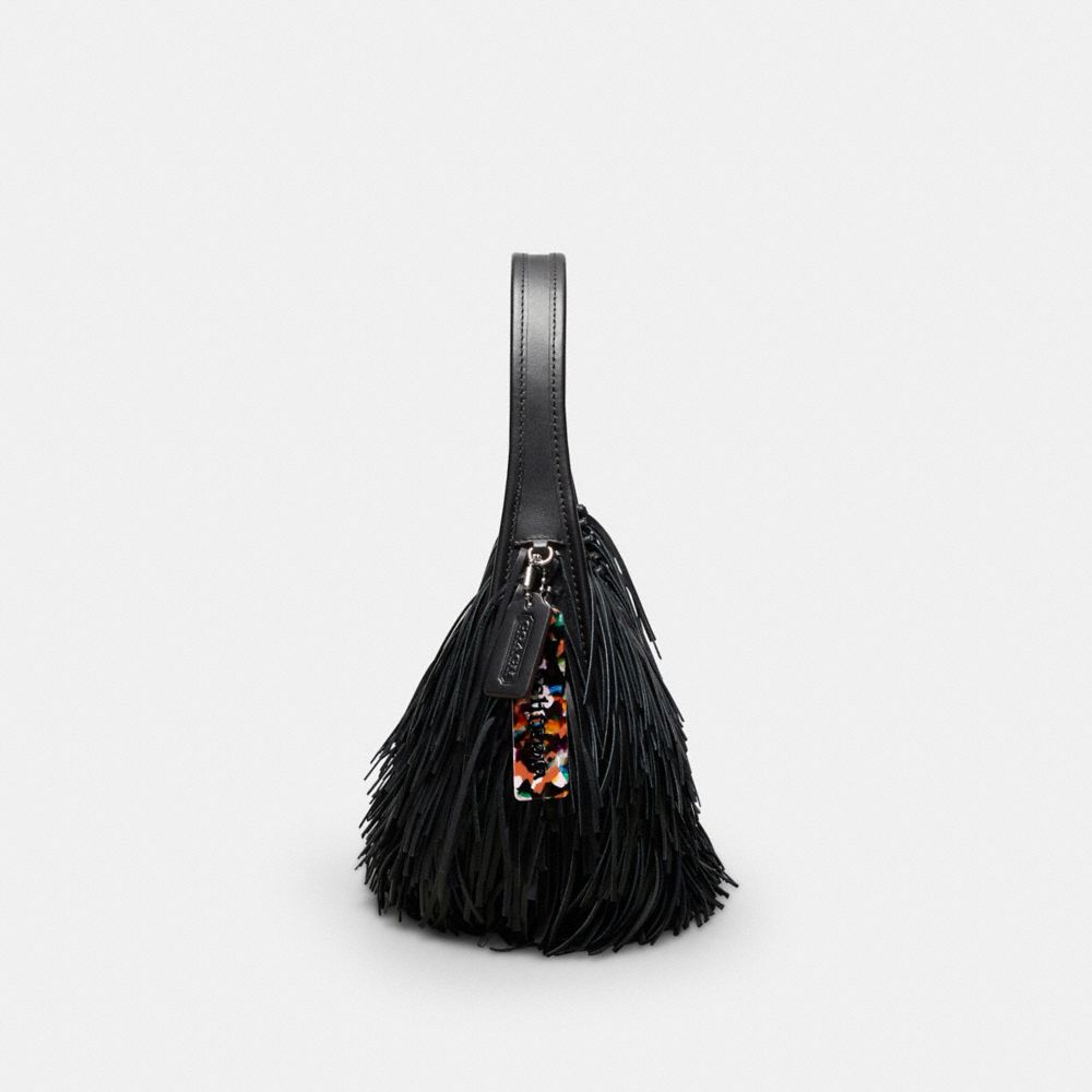 COACH®,Ergo Bag With Fringe In Upcrafted Leather,,Group View