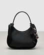 COACH®,Ergo Bag with Bows,Coachtopia Leather,Small,Black,Front View