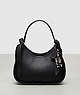 COACH®,Ergo Bag with Zipper Bows,Coachtopia Leather,Small,Black,Front View