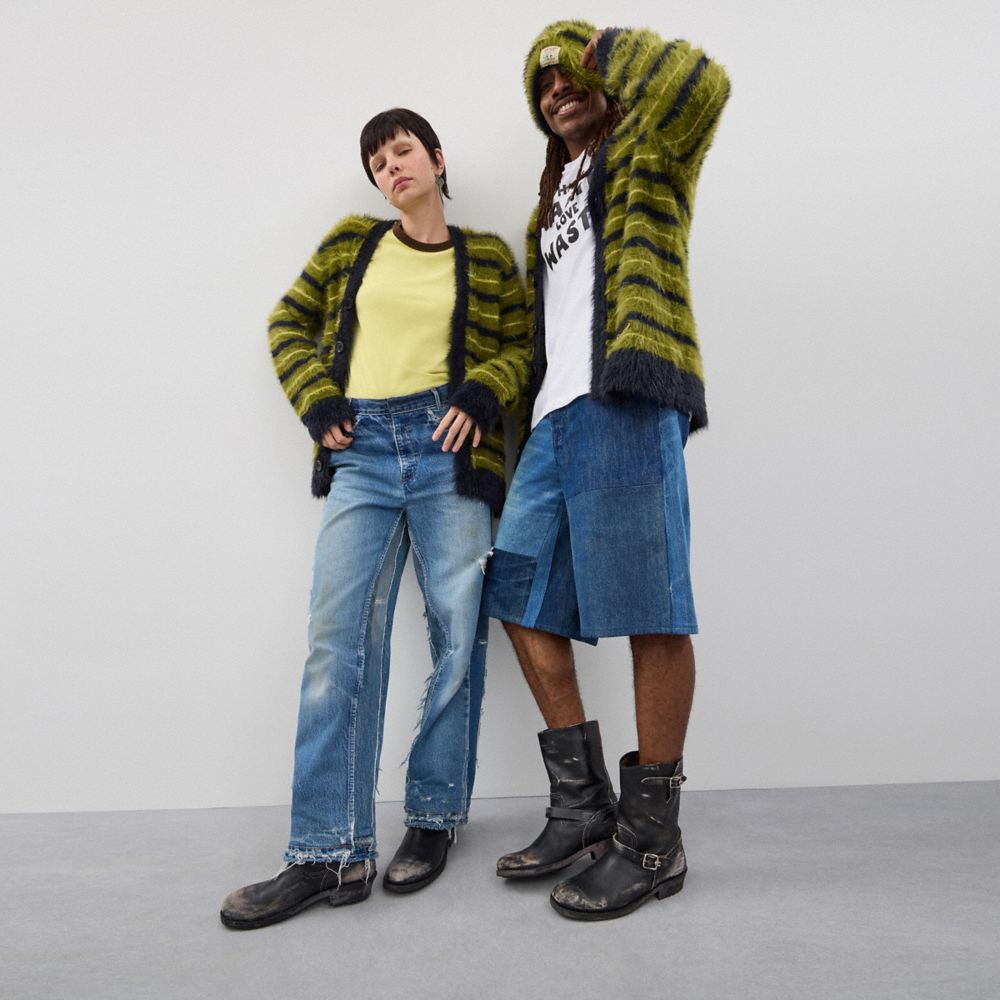 Coach Topia In Black/green Multi