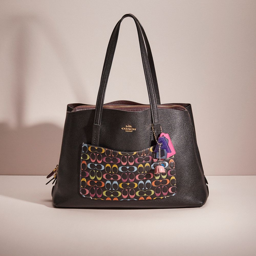 Coach carryall online black