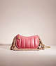 COACH®,UPCRAFTED SWINGER 20 WITH QUILTING,Brass/Red,Front View