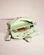 COACH®,UPCRAFTED PILLOW TABBY SHOULDER BAG 18,Holiday Glow Up,Silver/Pale Pistachio,Inside View,Top View