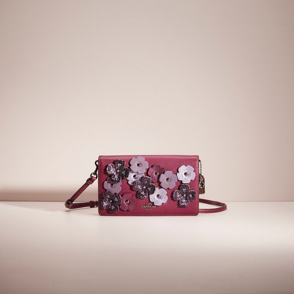 Foldover crossbody clutch coach sale