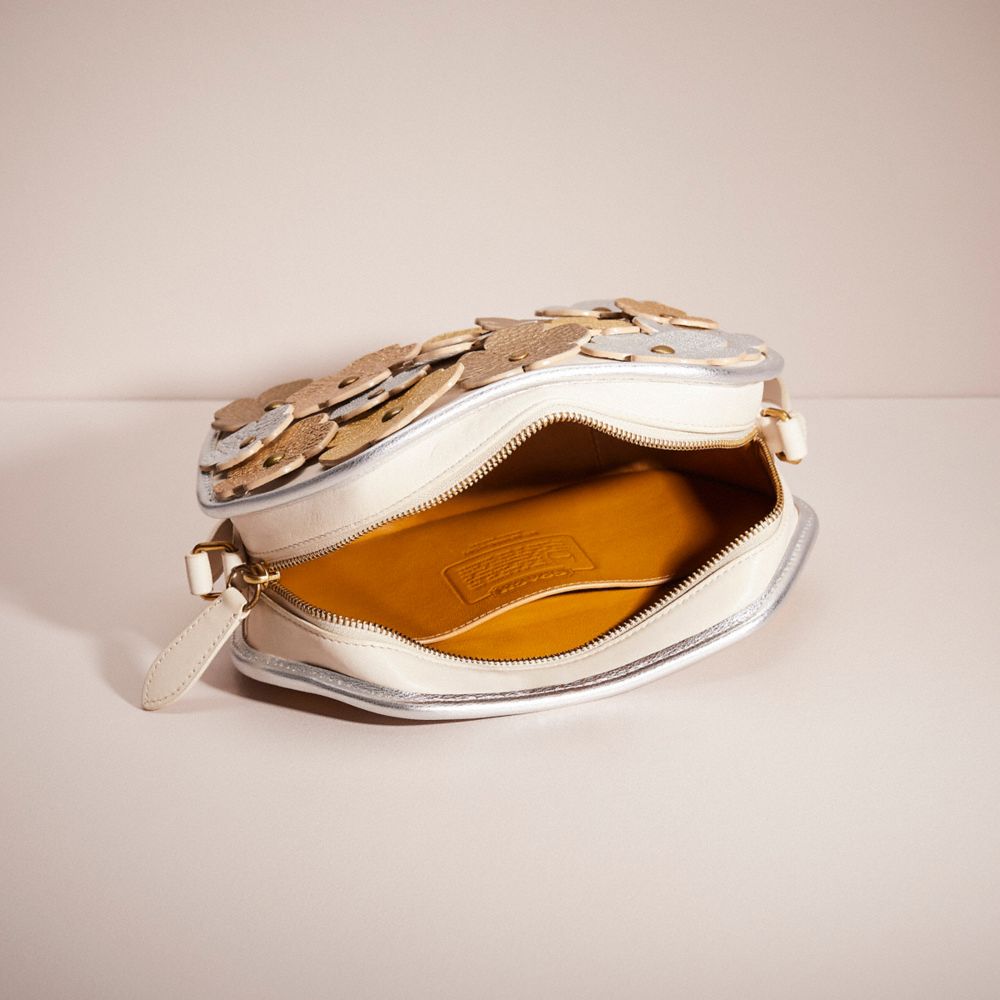 COACH®,Upcrafted Zip Geometric Pouch,,Inside View,Top View