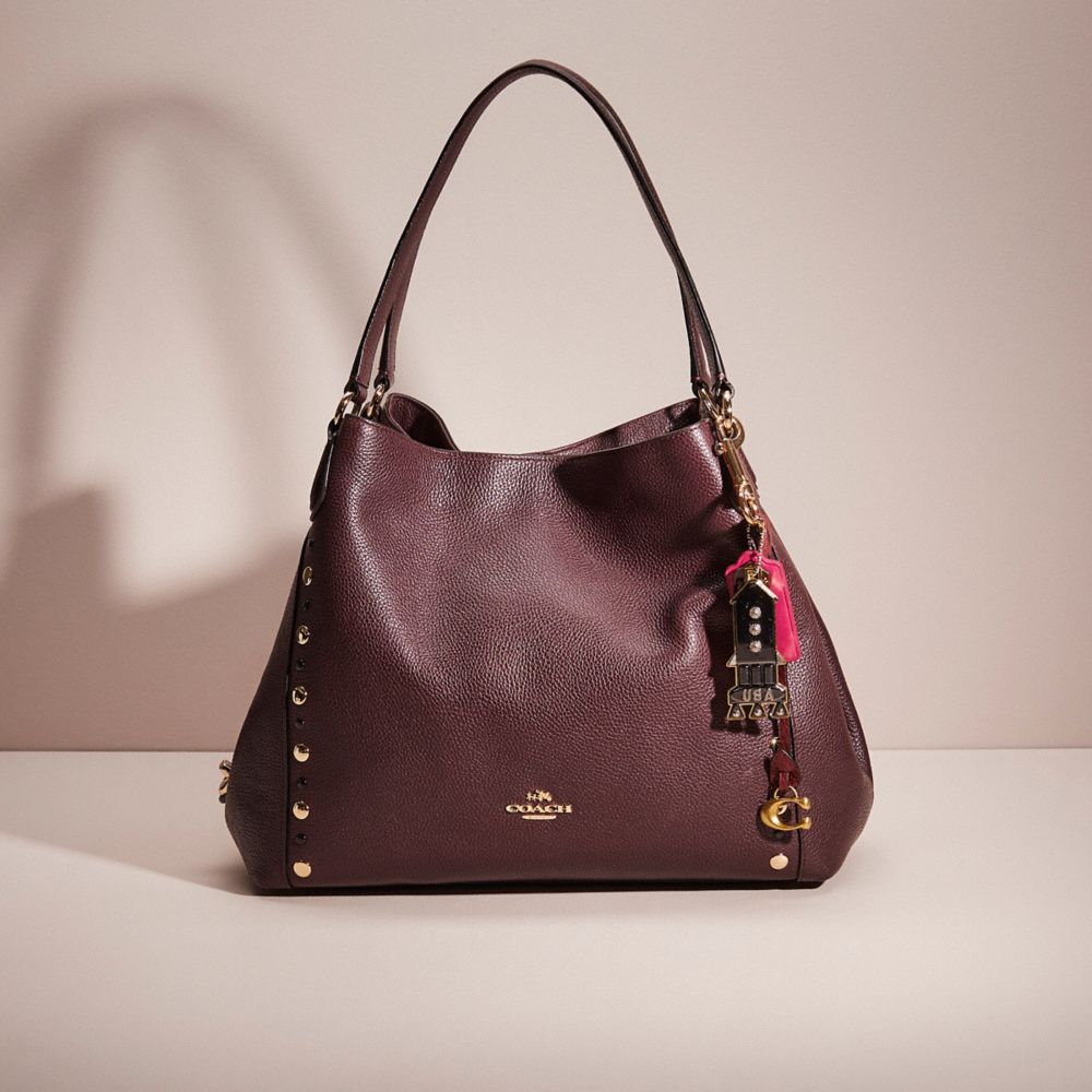 Coach edie 2025 31 oxblood