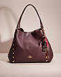 COACH®,UPCRAFTED EDIE SHOULDER BAG 31,Light Gold/Oxblood,Front View