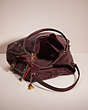 COACH®,UPCRAFTED EDIE SHOULDER BAG 31,Light Gold/Oxblood,Inside View,Top View